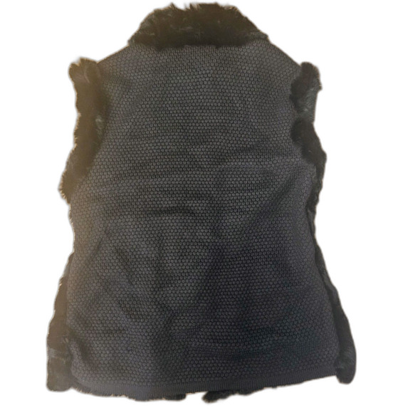 Love Token Hip Legnth Rabbit Fur Reversable Women's Size Large with Pockets - Picture 2 of 9